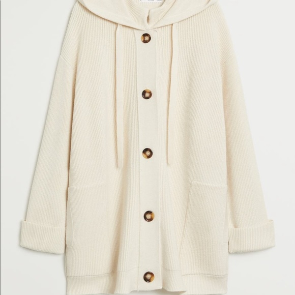Knit Hood Cardigan from Mango - Picture 3 of 4